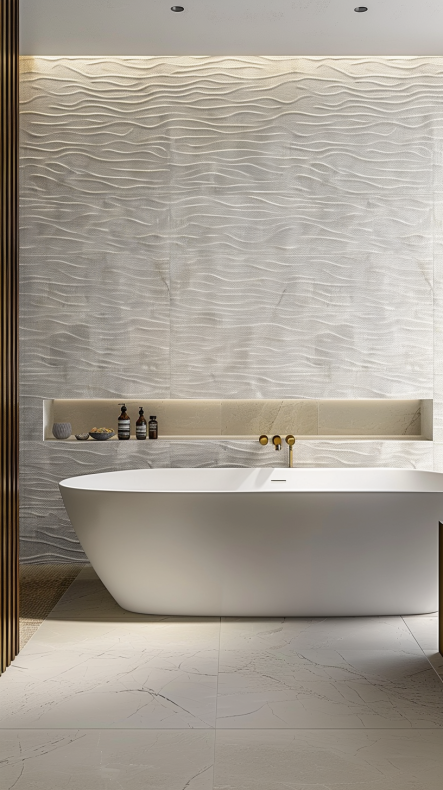 duolong123321 modern minimalist bathroom featuring a textured w 0a9ec9a3 dbd2 418e ba75 c9d769a1c347