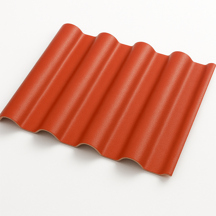 ASA Coated Corrugated PVC Roof Tiles 1