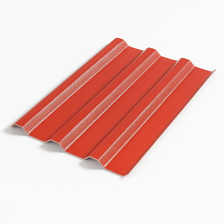 ASA Coated Trapezoidal PVC Roofing Sheets