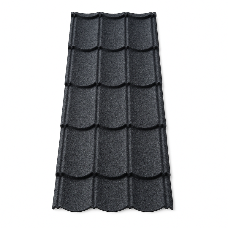 Granulated Steel Stone Coated Shingle