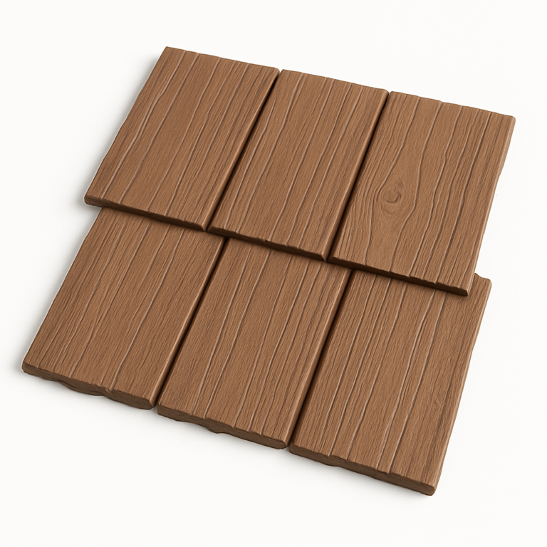 Synthetic Cedar Shake Tiles